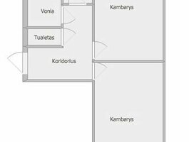 Parduodamas 2 kambarių butas Akmenės rajono sav., Naujoji Akmenė, Ramučių g.