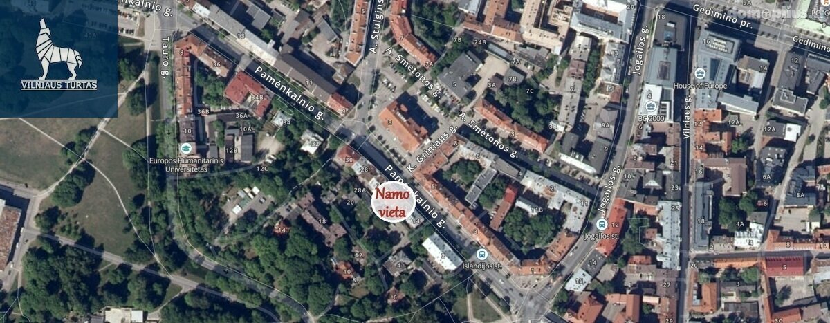 Продается 4 комнатная квартира Vilniuje, Senamiestyje, Pamėnkalnio g.
