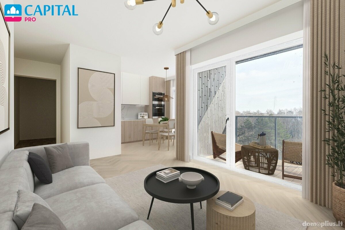 3 rooms apartment for sell Vilniuje, Šeškinėje, Laisvės pr.