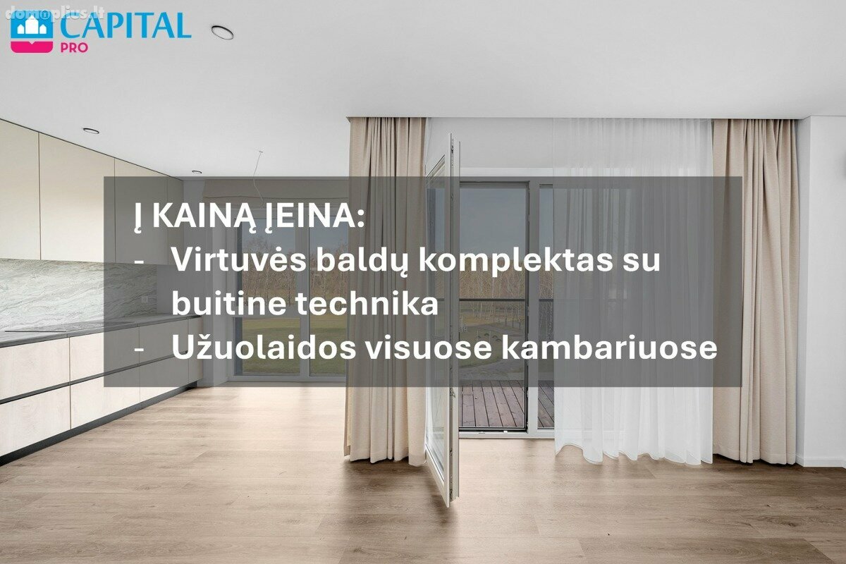 3 rooms apartment for sell Vilniuje, Šeškinėje, Laisvės pr.