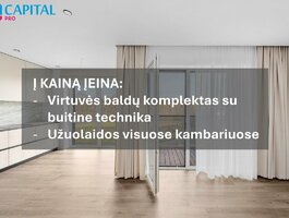 3 rooms apartment for sell Vilniuje, Šeškinėje, Laisvės pr.