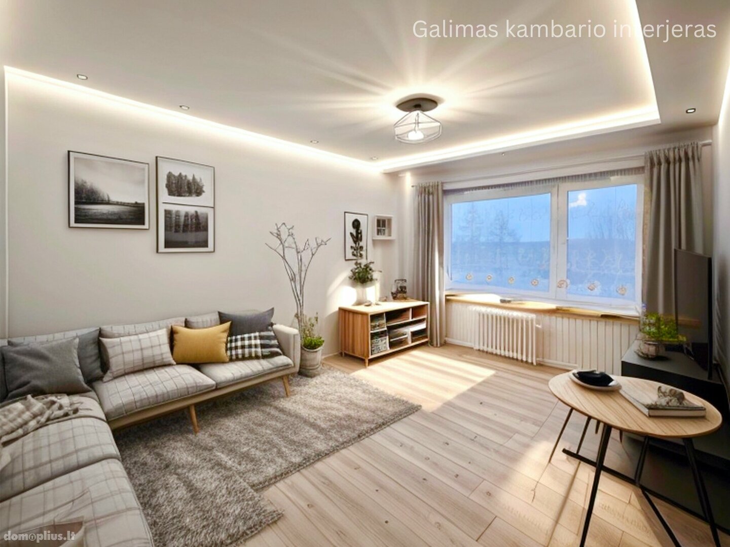Продается 4 комнатная квартира Vilniuje, Grigiškėse, Šviesos g.