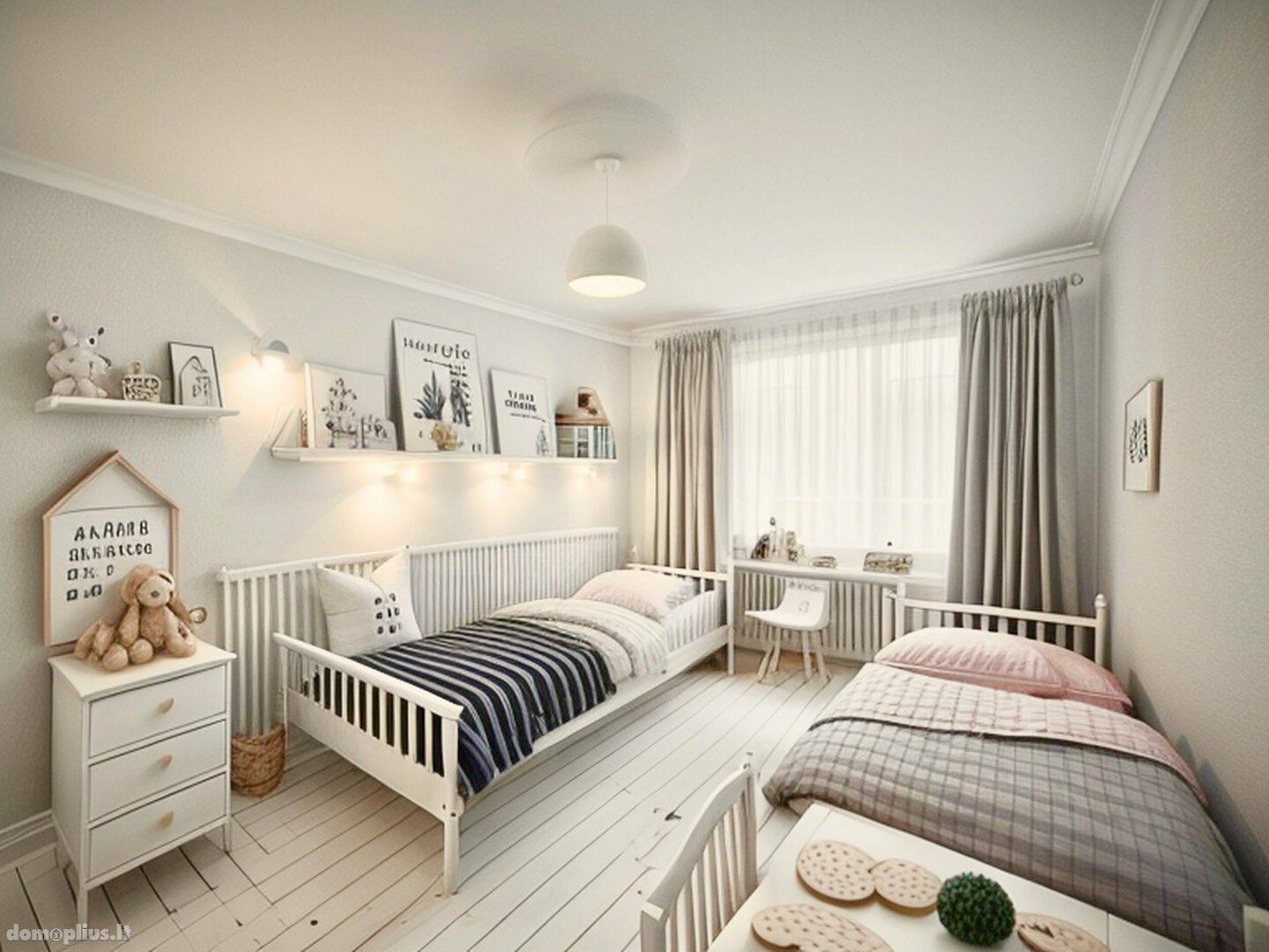 Продается 4 комнатная квартира Vilniuje, Grigiškėse, Šviesos g.