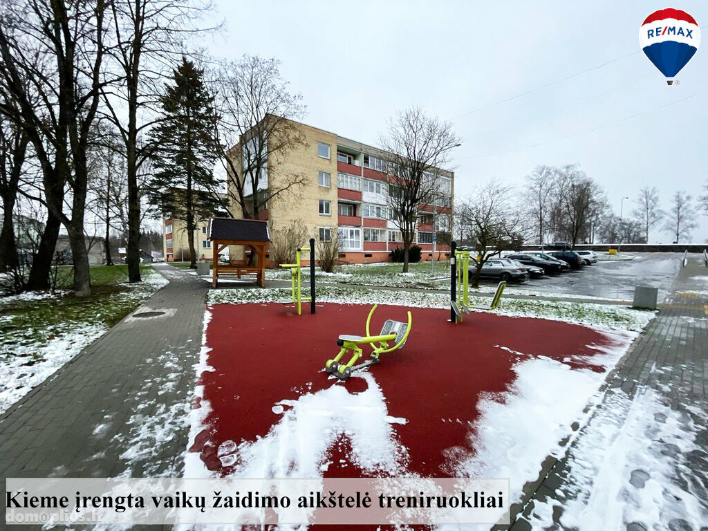 Parduodamas 2 kambarių butas Šiaulių rajono sav., Kuršėnuose, V. Kudirkos g.