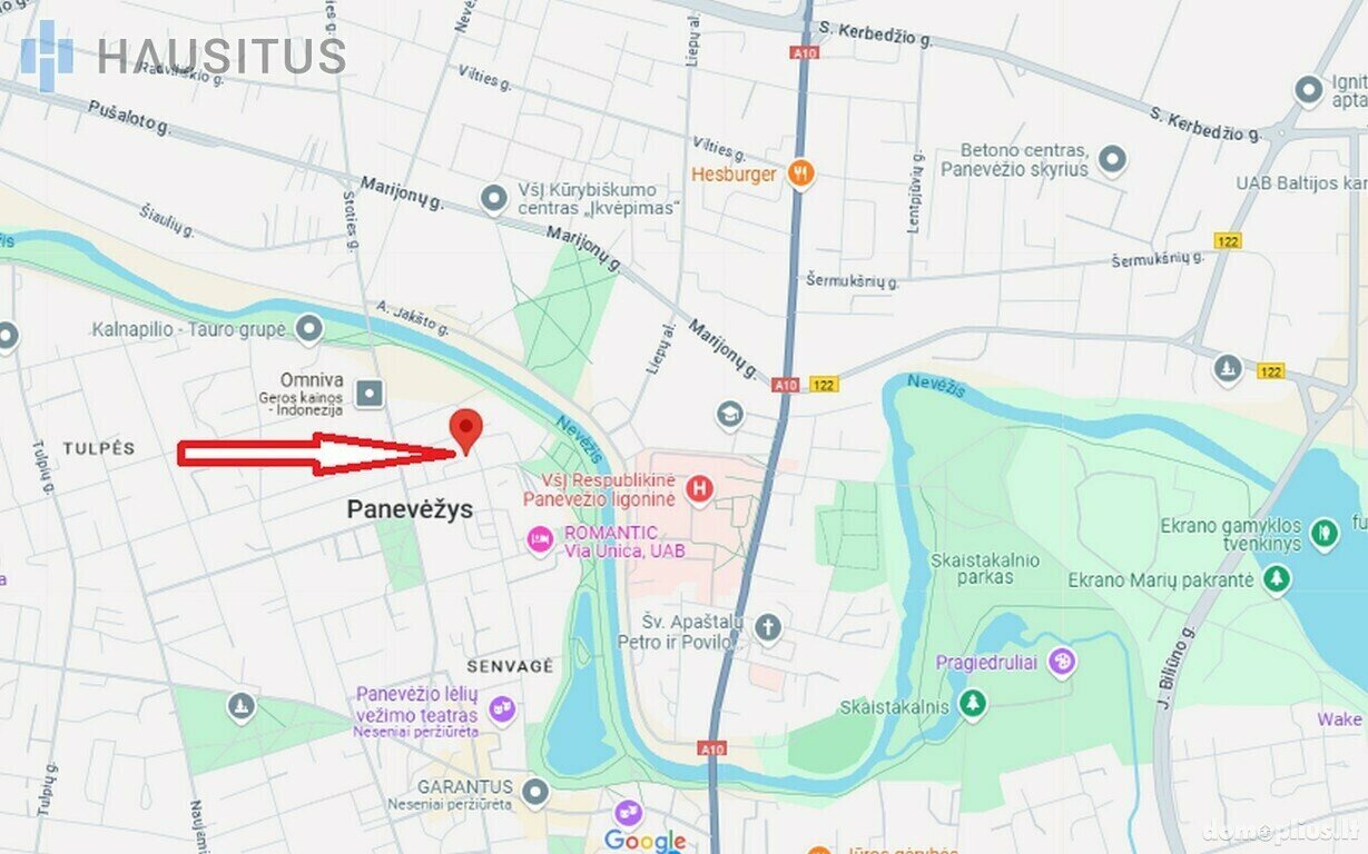 2 kambarių buto nuoma Panevėžyje, Centre, Kranto g.