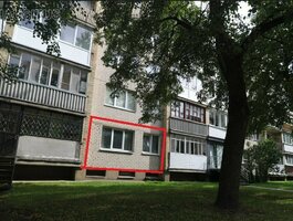 Parduodamas 1 kambario butas Anykščių rajono sav., Anykščiuose, Dariaus ir Girėno g.