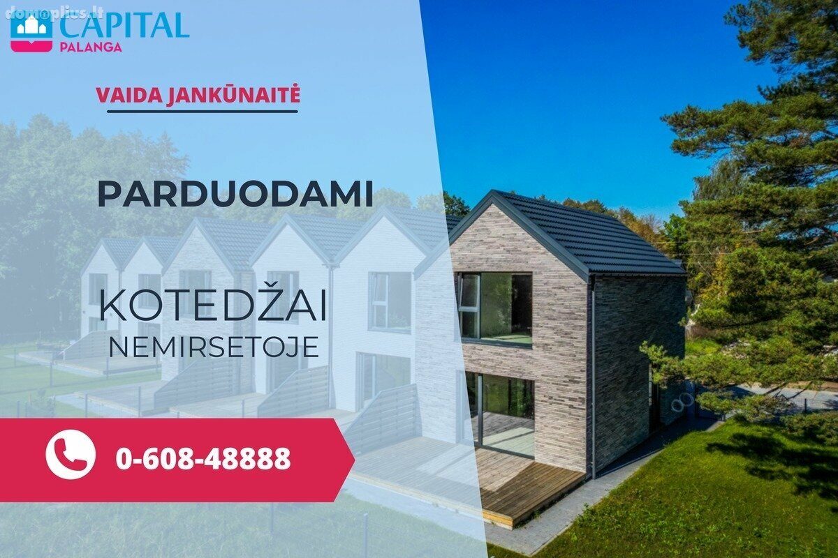 Parduodamas 3 kambarių butas Palangoje, Klaipėdos pl.