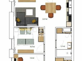 3 rooms apartment for sell Klaipėdoje, Mokyklos, Mokyklos g.