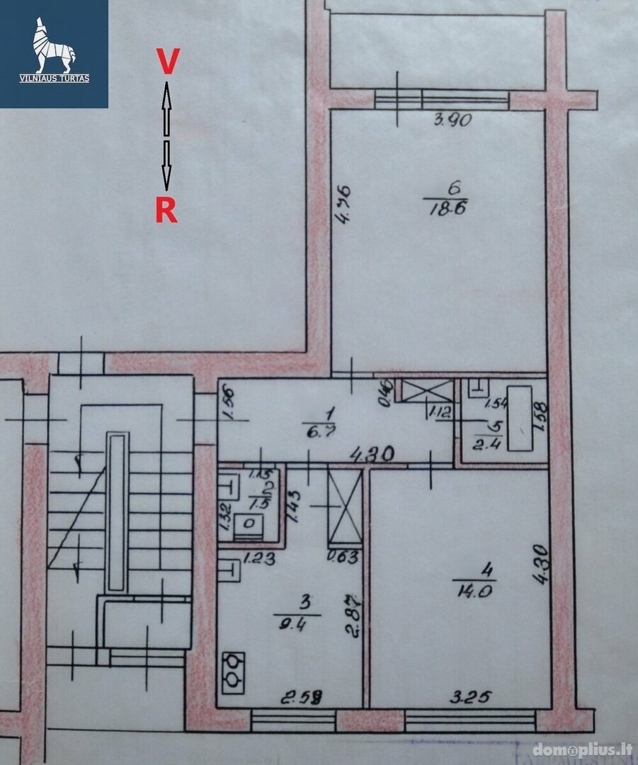 Продается 2 комнатная квартира Vilniuje, Liepkalnyje, Liepkalnio g.