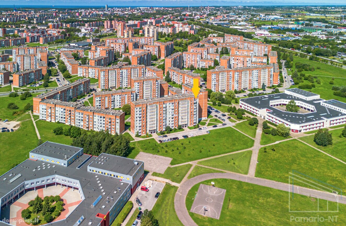 3 rooms apartment for sell Klaipėdoje, Bandužiuose, Budelkiemio g.