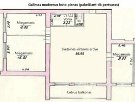 4 kambarių butas Vilniuje, Naujamiestyje, Skroblų g.