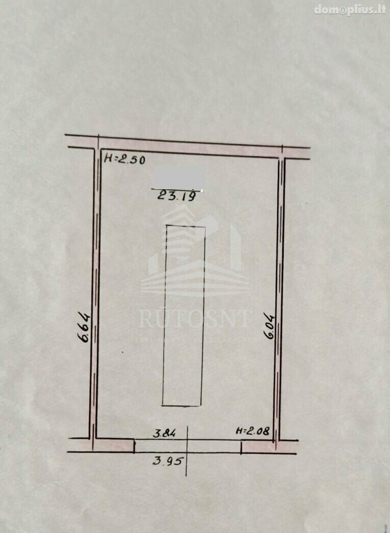 Продается 2 комнатная квартира Klaipėdoje, Centre, Šaulių g.