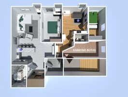 4 room apartment Kaune, Senamiestyje, Šv. Gertrūdos g.