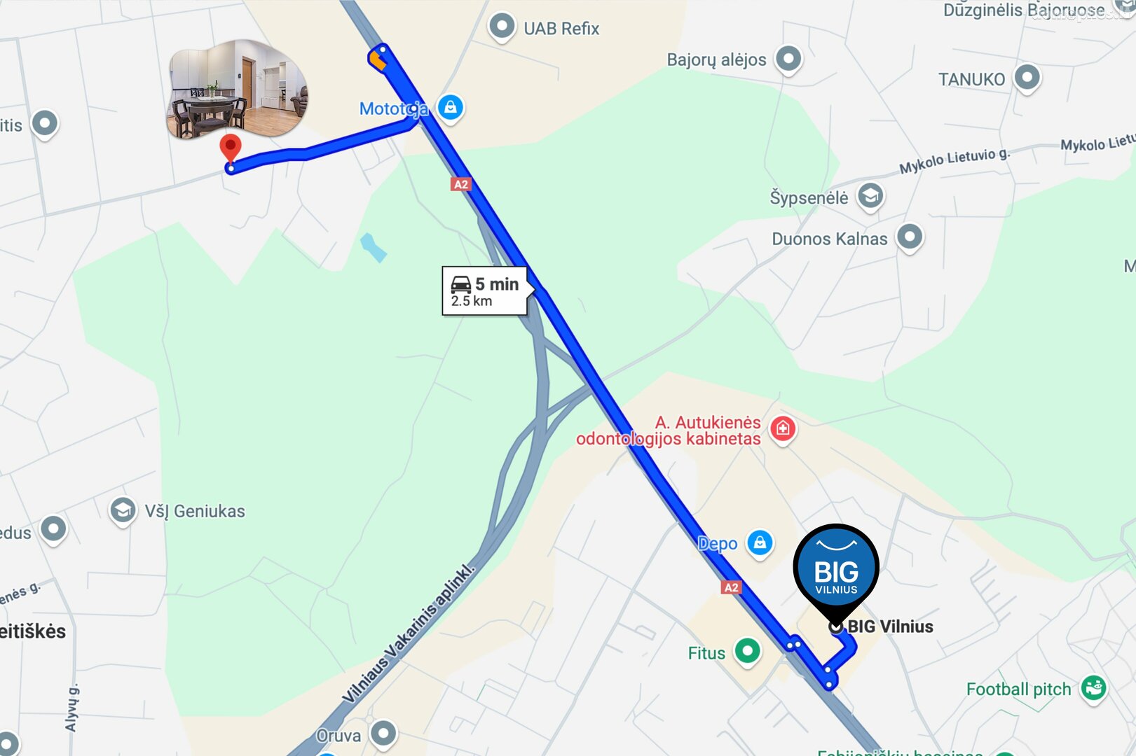 Продается 4 комнатная квартира Vilniuje, Tarandėje, Tarandės g.