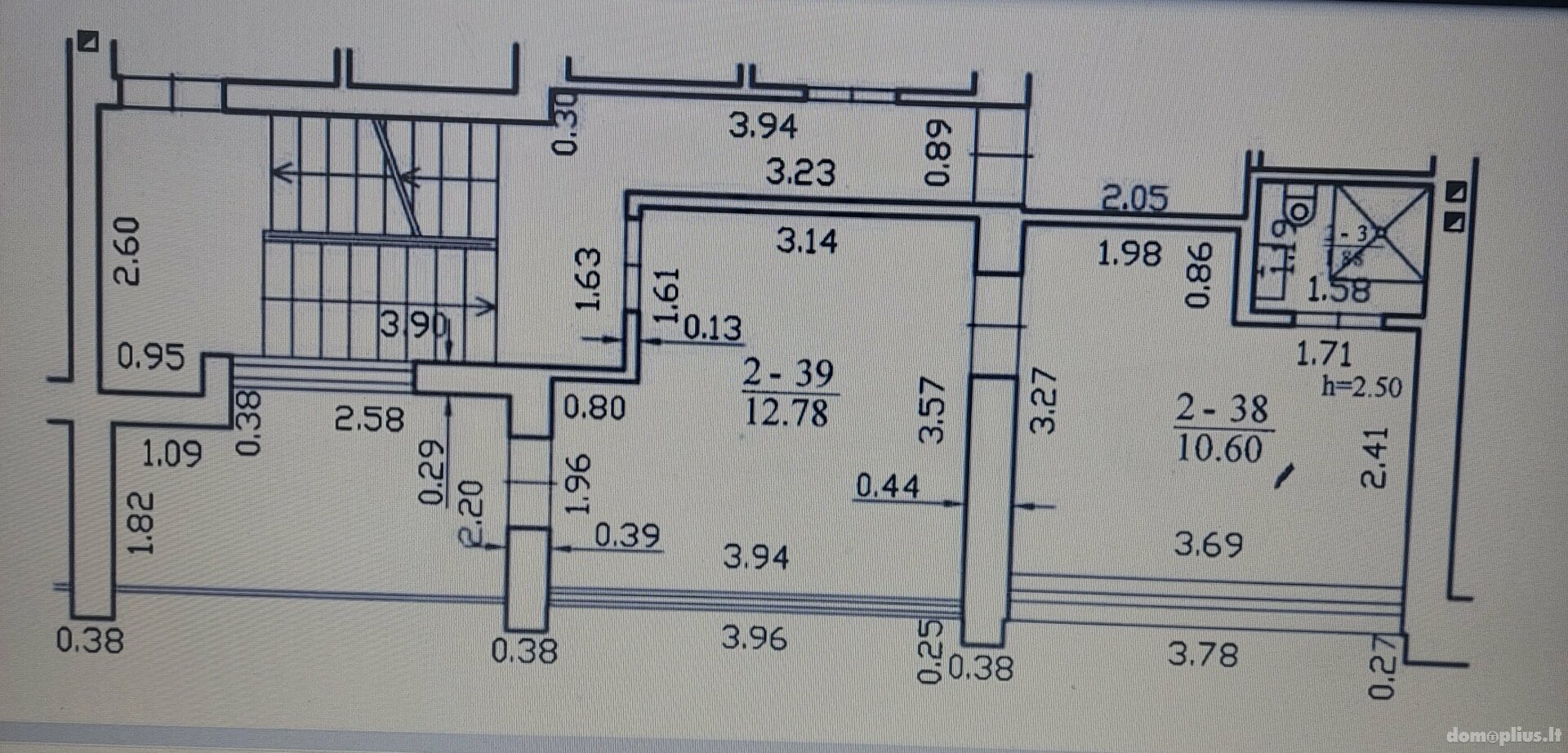 Продается 2 комнатная квартира Šventojoje, Mokyklos g.