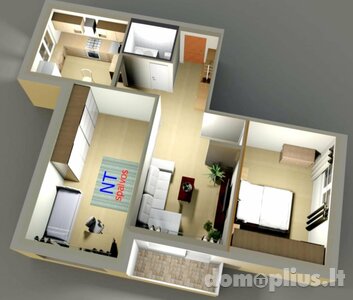 Продается 3 комнатная квартира Šiauliuose, Gytaruose