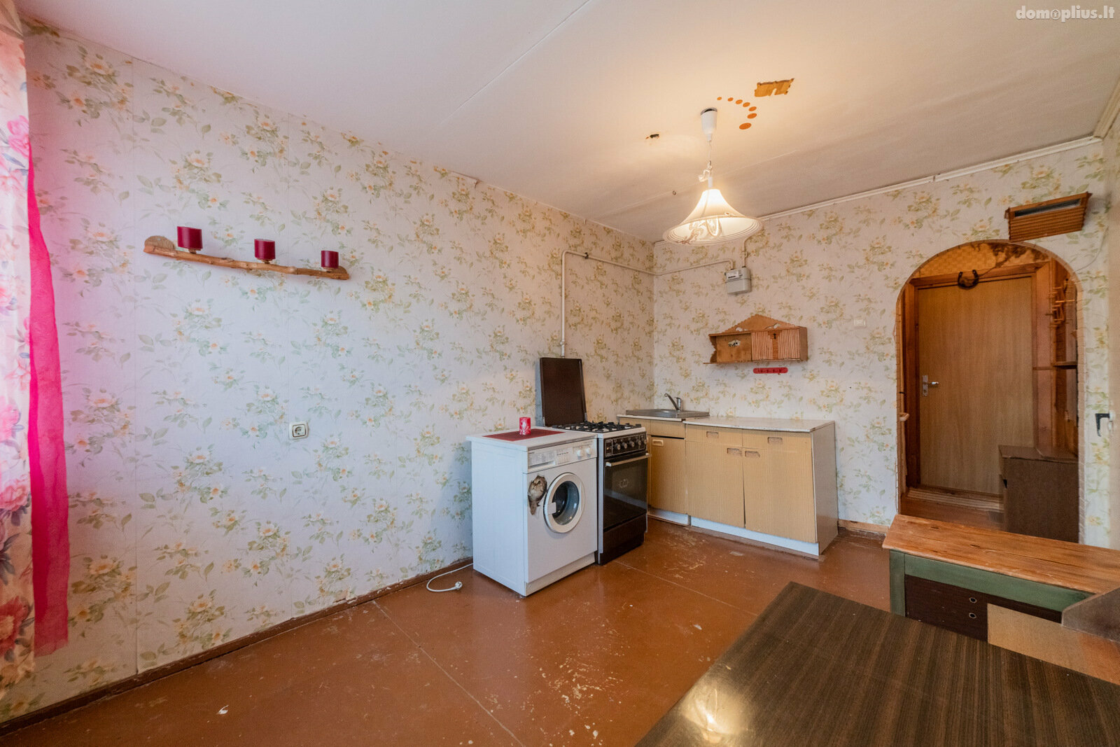 3 rooms apartment for sell Radviliškio rajono sav., Radviliškyje, Stiklo g.