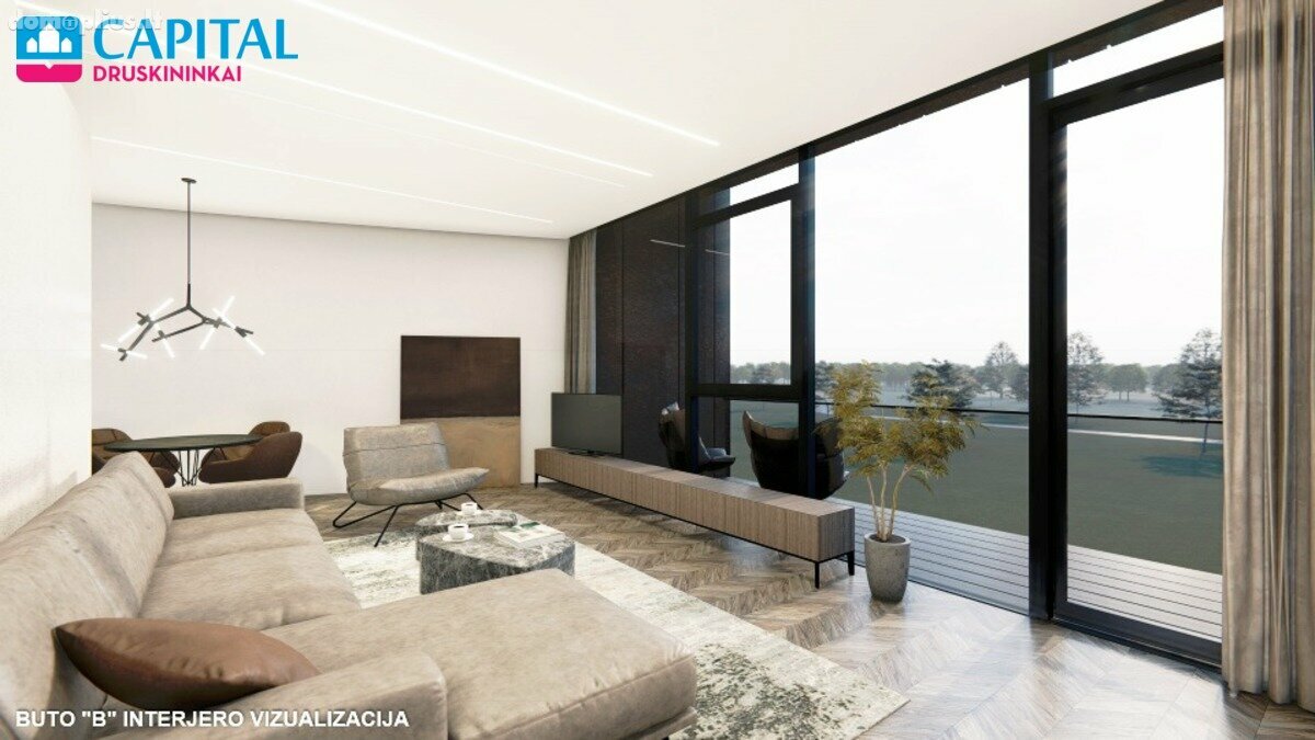 3 rooms apartment for sell Druskininkų sav., Druskininkuose, Klonio g.