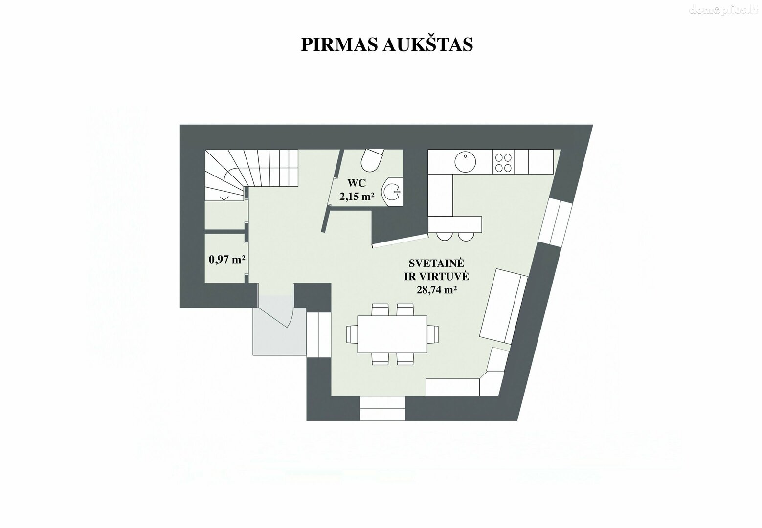 Parduodamas 8 kambarių butas Vilniuje, Senamiestyje, Pilies g.