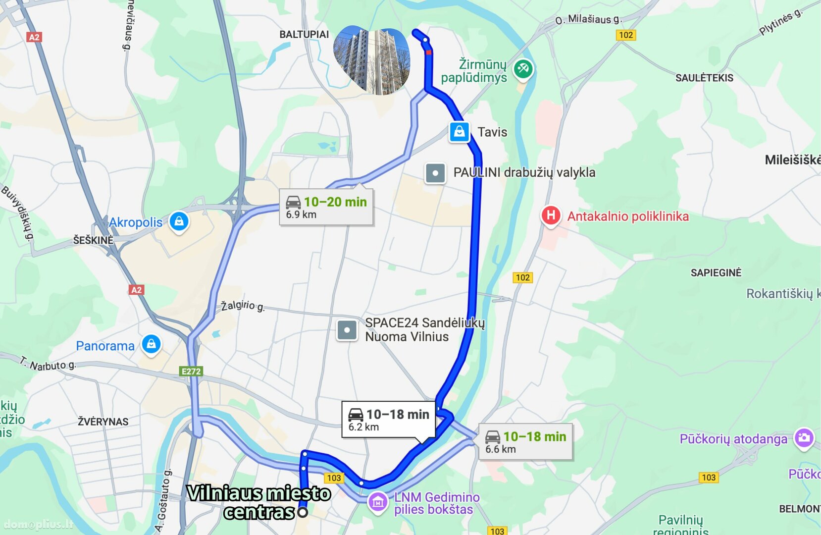 Parduodamas 1 kambario butas Vilniuje, Žirmūnuose, Žirmūnų g.