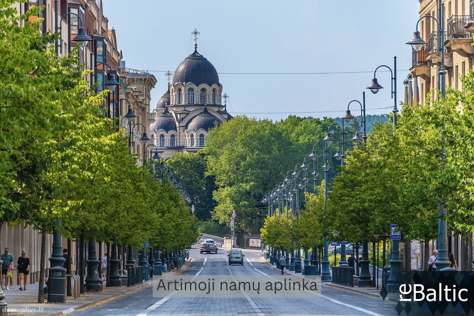 Parduodamas 2 kambarių butas Vilniuje, Senamiestyje, Gedimino pr.