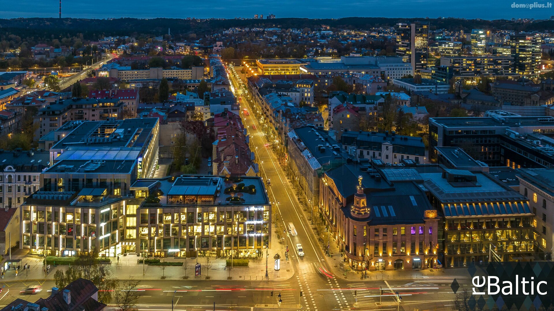 Parduodamas 3 kambarių butas Vilniuje, Senamiestyje, Gedimino pr.