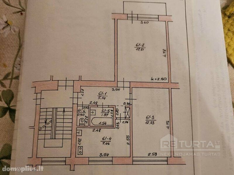 2 rooms apartment for sell Klaipėdoje, Debrecene, Debreceno g.