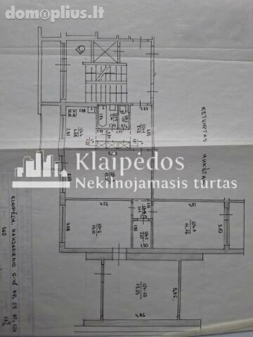 Parduodamas 4 kambarių butas Klaipėdoje, Naujakiemyje, Naujakiemio g.