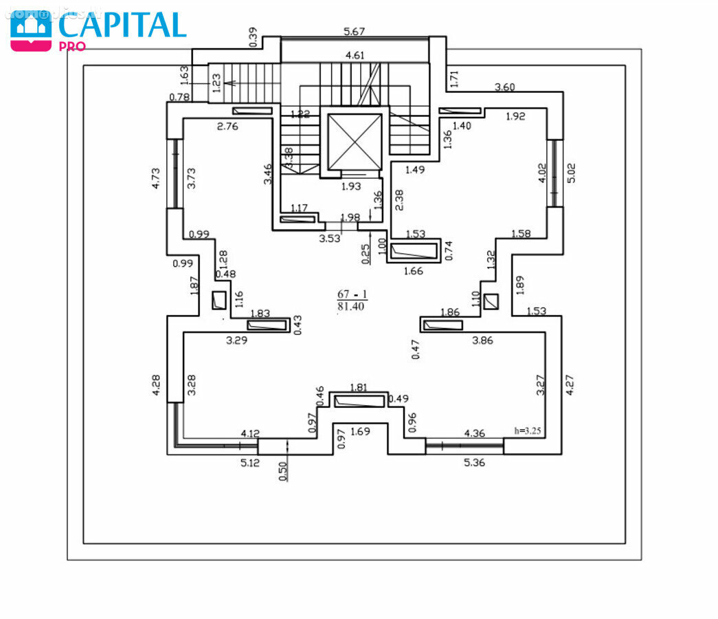 3 rooms apartment for sell Vilniuje, Šnipiškėse, Kalvarijų g.