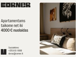 1 room apartment for sell Vilniuje, Naujamiestyje, T. Ševčenkos g.