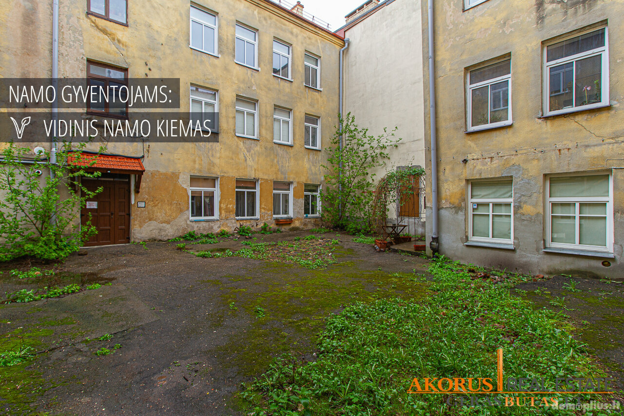 Parduodamas 2 kambarių butas Vilniuje, Užupyje, Užupio g.