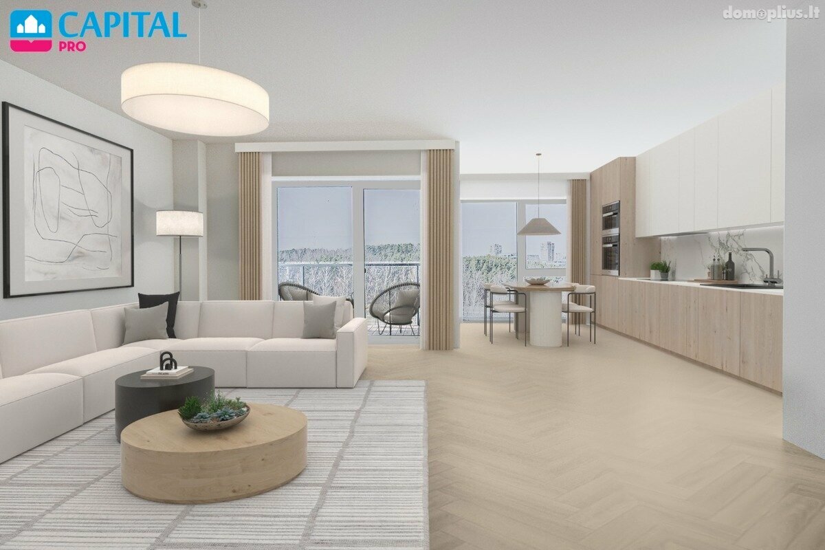 3 rooms apartment for sell Vilniuje, Viršuliškėse, Laisvės pr.