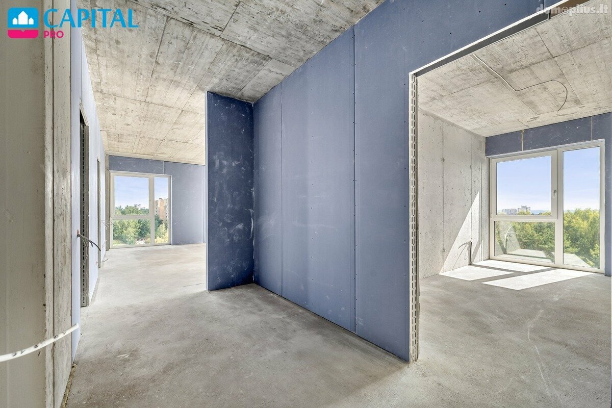 3 rooms apartment for sell Vilniuje, Viršuliškėse, Laisvės pr.
