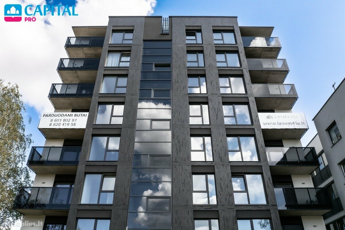 3 rooms apartment for sell Vilniuje, Viršuliškėse, Laisvės pr.