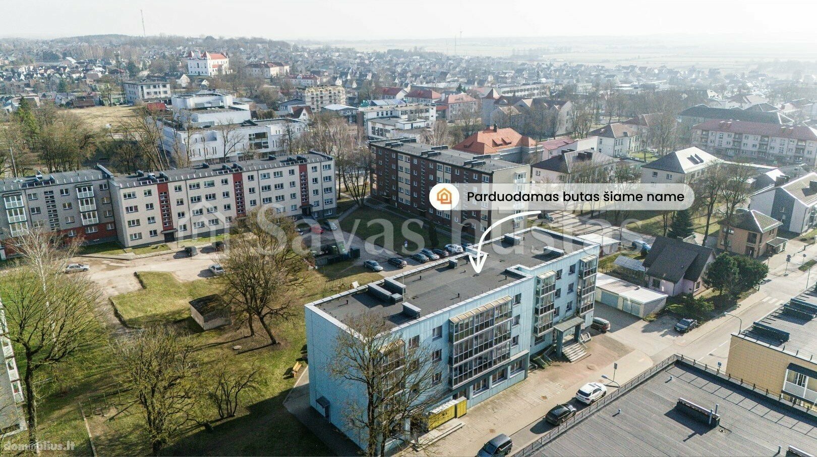 Parduodamas 2 kambarių butas Raseinių rajono sav., Raseiniuose, Jaunimo g.