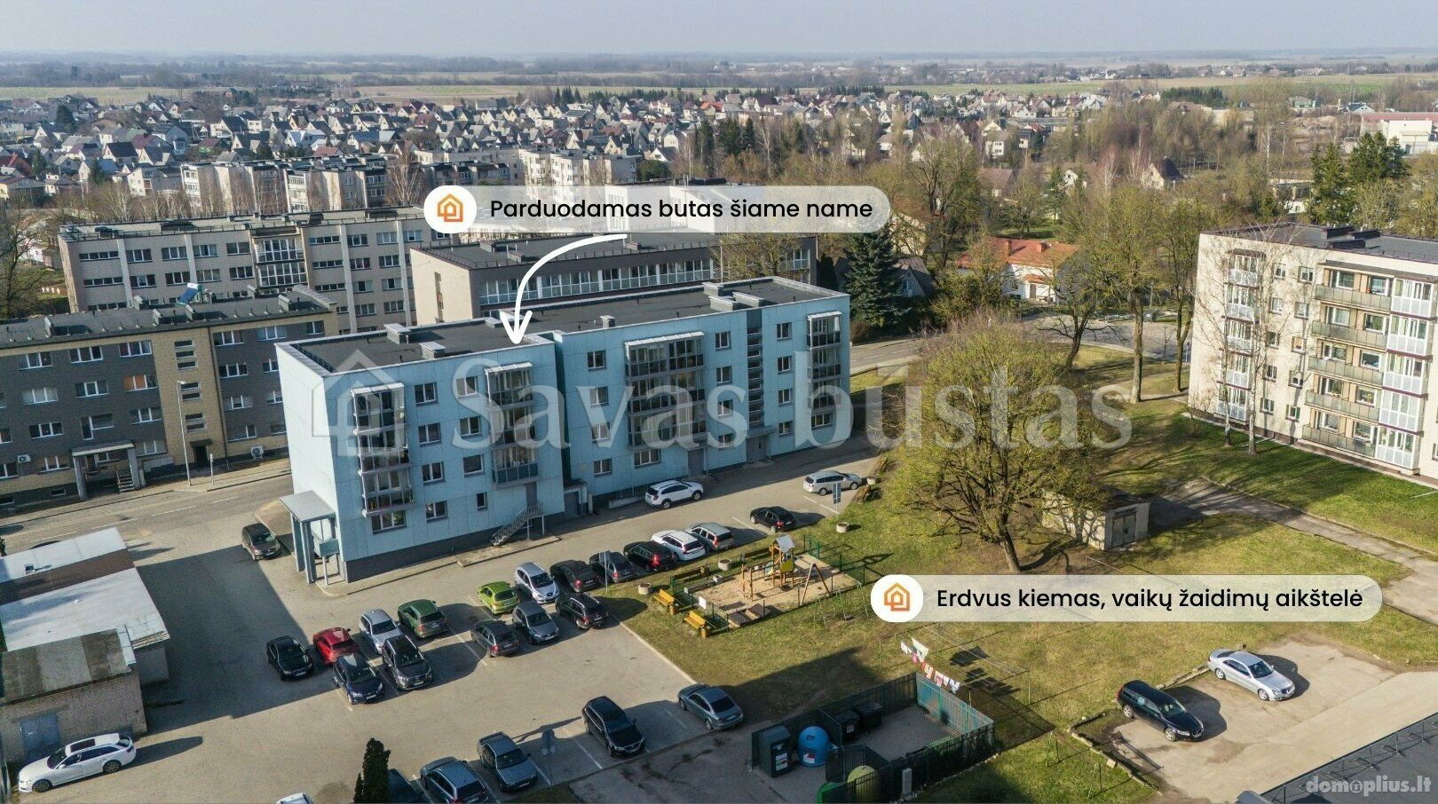 Parduodamas 2 kambarių butas Raseinių rajono sav., Raseiniuose, Jaunimo g.