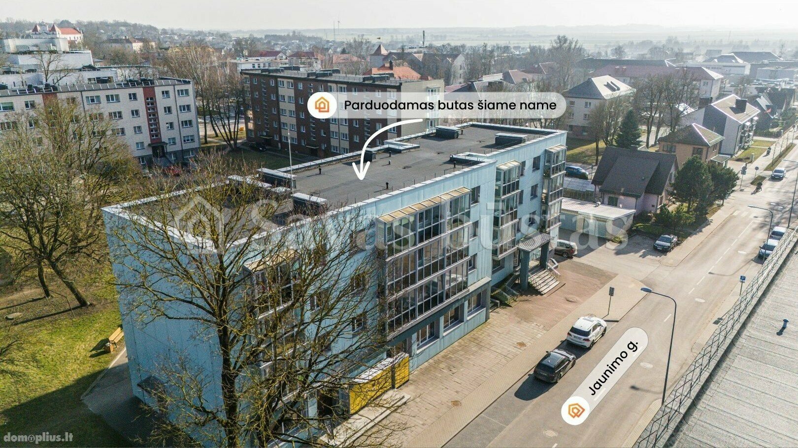 Parduodamas 2 kambarių butas Raseinių rajono sav., Raseiniuose, Jaunimo g.