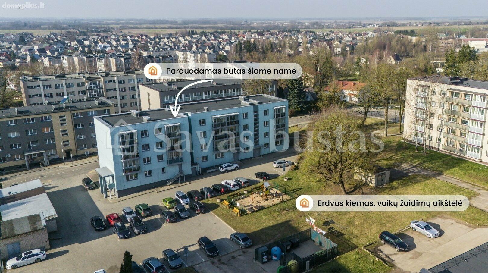 Parduodamas 2 kambarių butas Raseinių rajono sav., Raseiniuose, Jaunimo g.