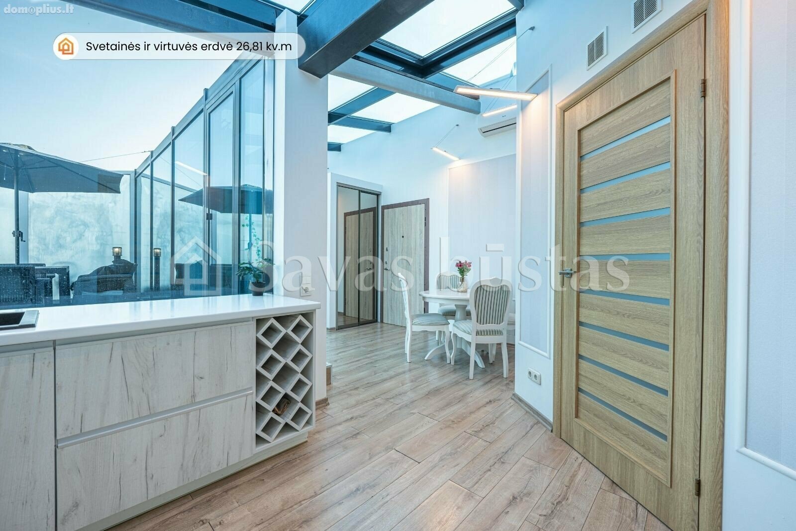 2 rooms apartment for sell Klaipėdoje, Centre, H. Manto g.