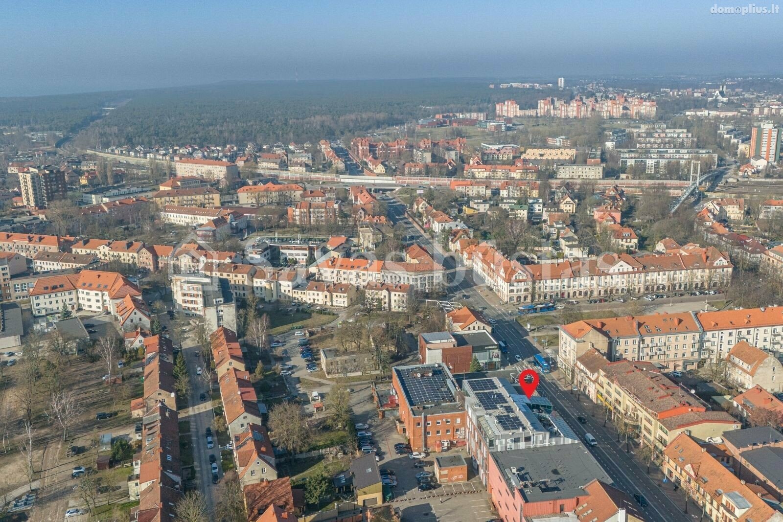 Parduodamas 2 kambarių butas Klaipėdoje, Centre, H. Manto g.