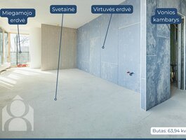 Parduodamas 2 kambarių butas Klaipėdoje, Vėtrungėje, Kuosų g.
