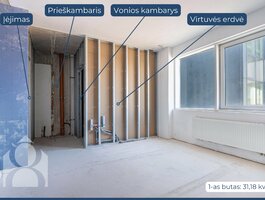 Parduodamas 6 kambarių butas Klaipėdoje, Vėtrungėje, Kuosų g.
