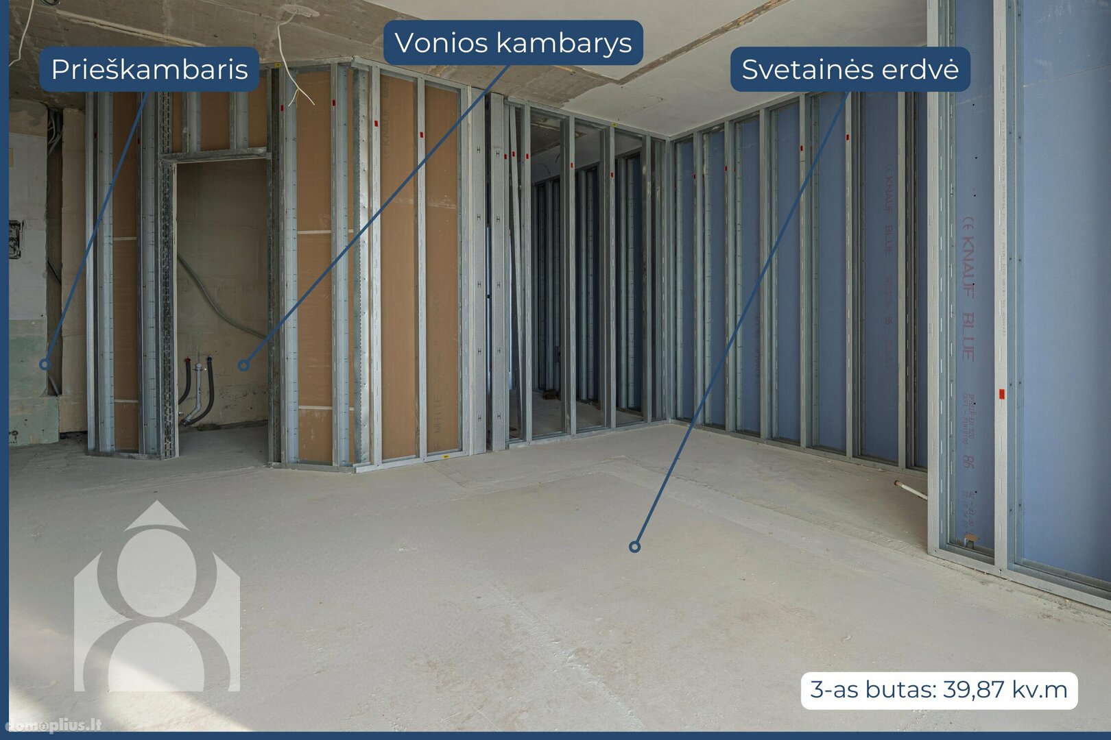 Parduodamas 6 kambarių butas Klaipėdoje, Vėtrungėje, Kuosų g.