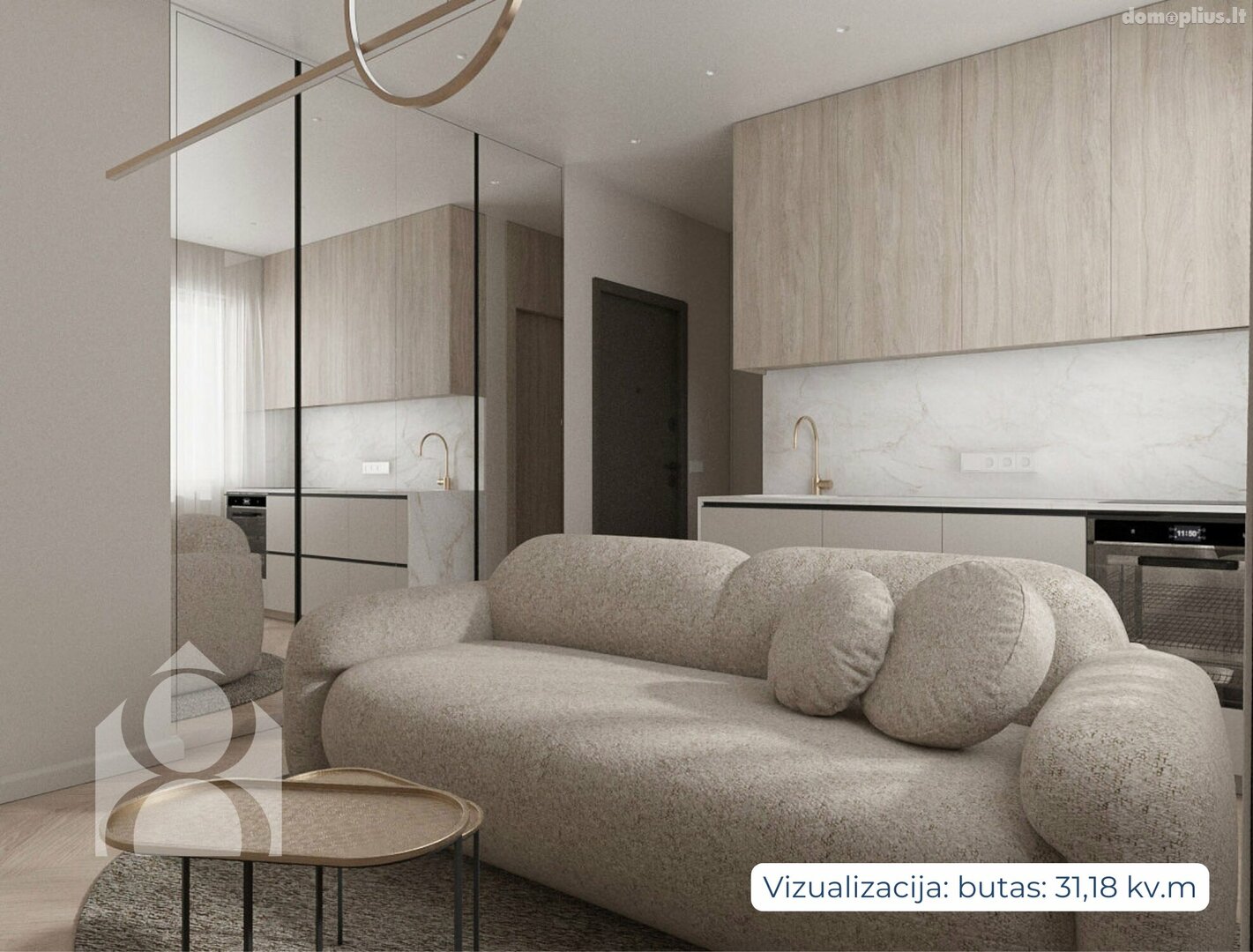 Parduodamas 2 kambarių butas Klaipėdoje, Vėtrungėje, Kuosų g.