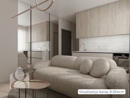 Parduodamas 2 kambarių butas Klaipėdoje, Vėtrungėje, Kuosų g.