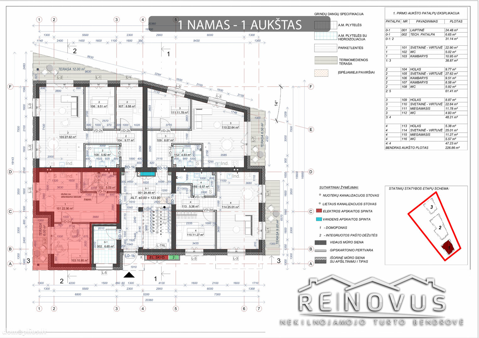 Продается 3 комнатная квартира Šiauliuose, Žaliūkiuose, Paukščių tak.