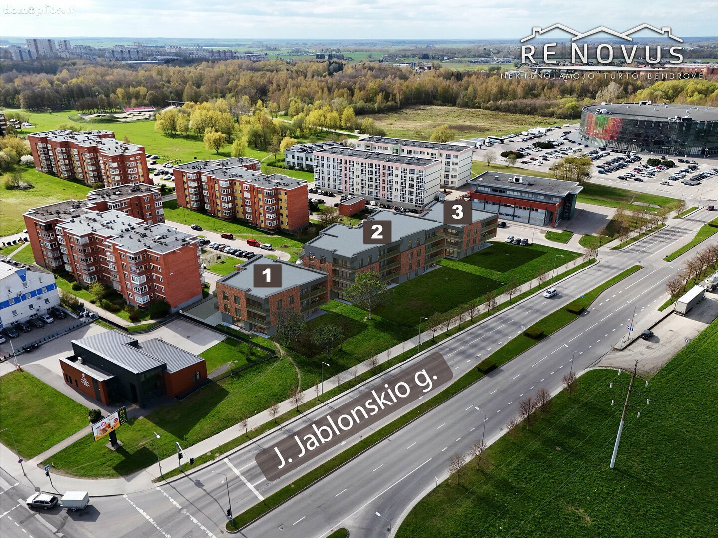 Продается 3 комнатная квартира Šiauliuose, Žaliūkiuose, Paukščių tak.