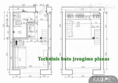 1 room apartment for sell Vilniuje, Senamiestyje, Subačiaus g.