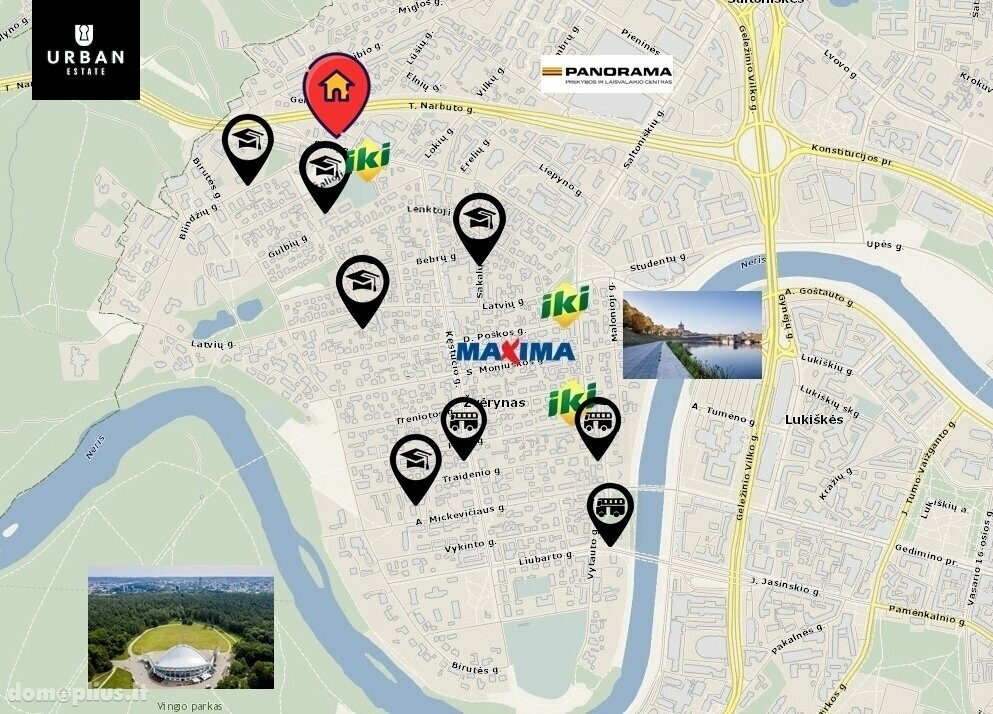 Продается 4 комнатная квартира Vilniuje, Žvėryne, Sėlių g.