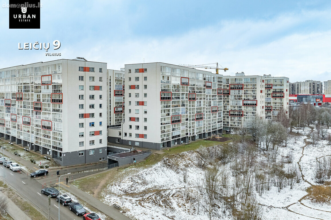 Parduodamas 2 kambarių butas Vilniuje, Pašilaičiuose, Leičių g.